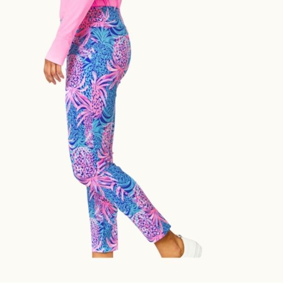 NWT Lilly Pulitzer Corso Pant UPF 50 Size 0 - Picture 2 of 6